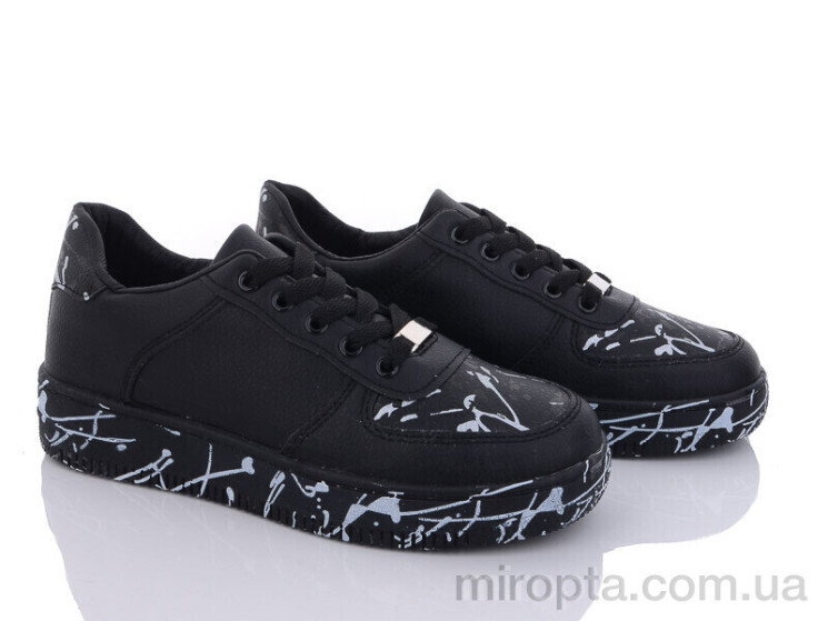 Кросівки 20-1005-1 black р: 36-41, в упаковці: 8 пар, купити тільки гуртом - 865995