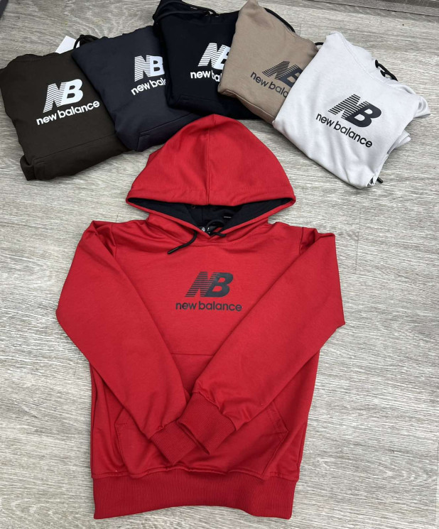 Худі дитяче New Balance  "324-1" двохнитка (р: 4-8 років) 6 кольорів, в упаковці 5 шт. №388611 - Spider