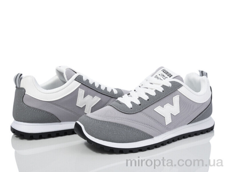 Кросівки 182-56 d.grey р: 36-41, в упаковці: 8 пар, купити тільки гуртом - 977652