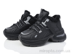Кросівки 20-1066-1 black р: 36-41, в упаковці: 8 пар, купити тільки гуртом