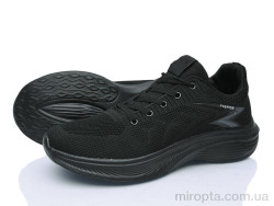 Кросівки A2446 black р: 43-47, в упаковці: 8 пар, купити тільки гуртом