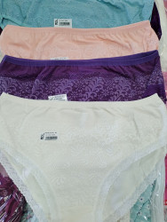Труси жіночі, комбінований, (р. 8XL, 10XL, 12XL ), мікс кольорів, в упаковці 12 шт. №317637