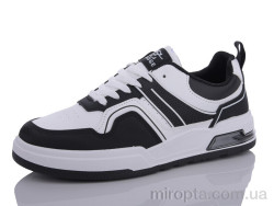 Кросівки HK105-1 black р: 40-45, в упаковці: 8 пар, купити тільки гуртом
