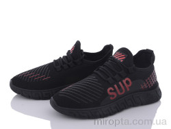 Кросівки 907 black-red р: 39-44, в упаковці: 8 пар, купити тільки гуртом