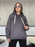 Худі жіноча трикотаж Лакоста на флісі м.JW-50151 (Розмір: L-4XL) 5 кольорів в упаковці 5 штук №756464 - Coolme WE3111