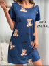Нічна сорочка жіноча "611" бамбук (р: 2XL,3XL,4XL) 2 кольори, в упаковці 6 шт. №379847 - Saturn UG 241