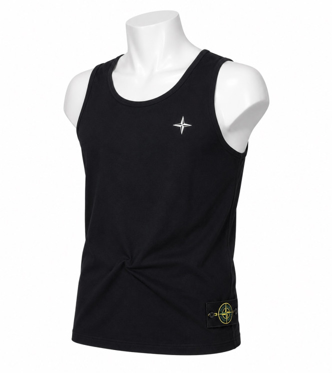 Майка чоловіча "Stone Island" комбінований (р: S-2XL) в упаковці 5 шт. №385024 - AlexClothes SER2276