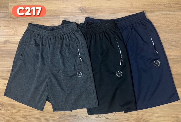 Шорти чоловічі, трикотаж, м.C217 (р. XL-5XL ), мікс кольорів, в упаковці 5 штук №342149 - Vanda SE1013