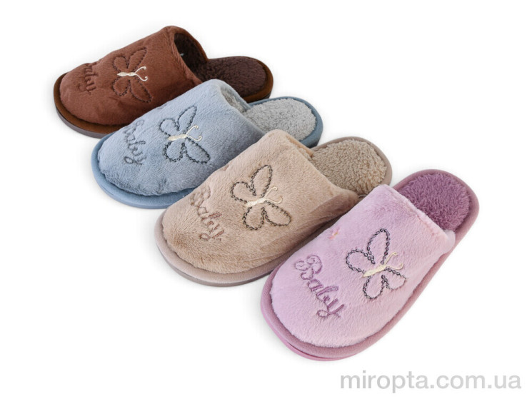 Капці 555-50 mix р: 36-41, в упаковці: 24 пар, купити тільки гуртом - 1215378