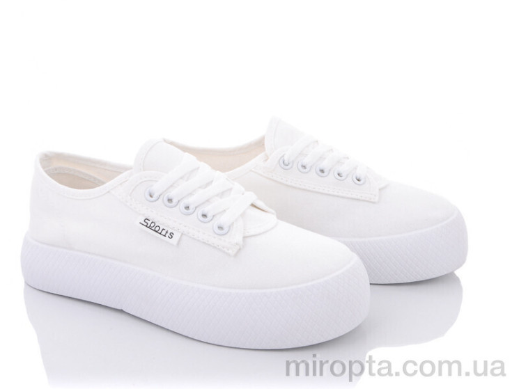 Кросівки 9-762 white р: 36-41, в упаковці: 8 пар, купити тільки гуртом - 760817