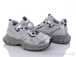 Кросівки 197-155 l.grey р: 36-41, в упаковці: 8 пар, купити тільки гуртом