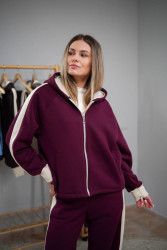 Костюм жіночий, тринитка на флісі, м. 208.4 (р: M, L, XL, XXL, 3XL) №715400