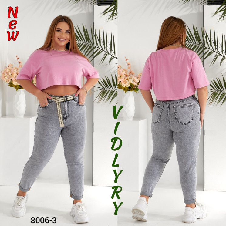 Джинси жіночі мом м.8006-3 (р:30-36) в упаковці 6 штук №755526 - Vidlyry 3574