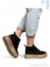 Черевики 86682 black р: 36-40, в упаковці: 6 пар, купити тільки гуртом - 1116691