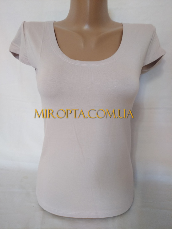Жіноча футболка (42-44; 48-52) купити в роздріб №518467 - Price 32.1