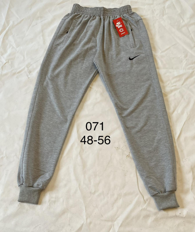 Спортивні штани чоловічі Nike 071, трикотаж (р: 48-56) 4 кольори, в упаковці 6 шт. №601420 - Mixmoda SER1772
