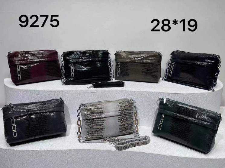 Клатч жіночий "9275" натуральний замш (р: 28*19см) 7 кольорів №362428 - Bashadiya BE 3600/3601