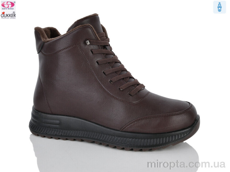 Черевики YK4137 brown р: 37-42, в упаковці: 8 пар, купити тільки гуртом - 1215205