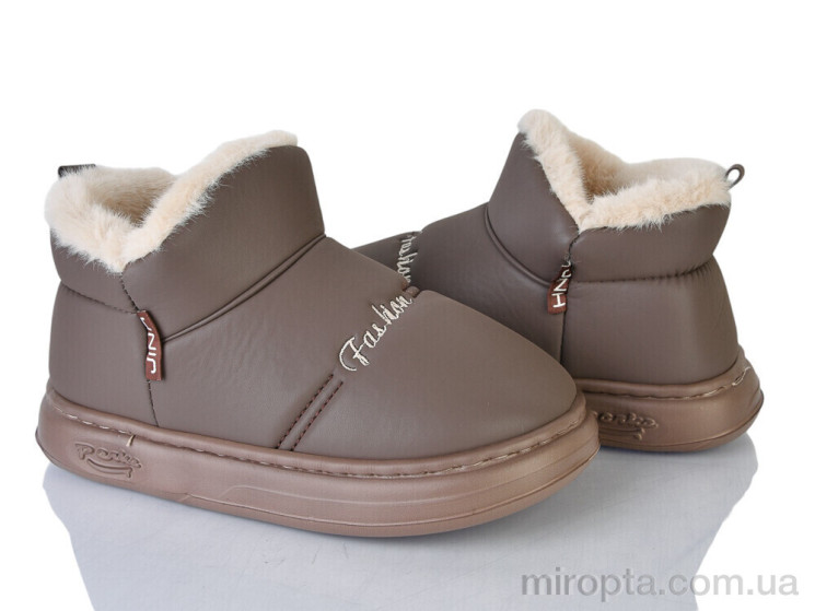 Уги 542 brown р: 40-45, в упаковці: 6 пар, купити тільки гуртом - 1215394