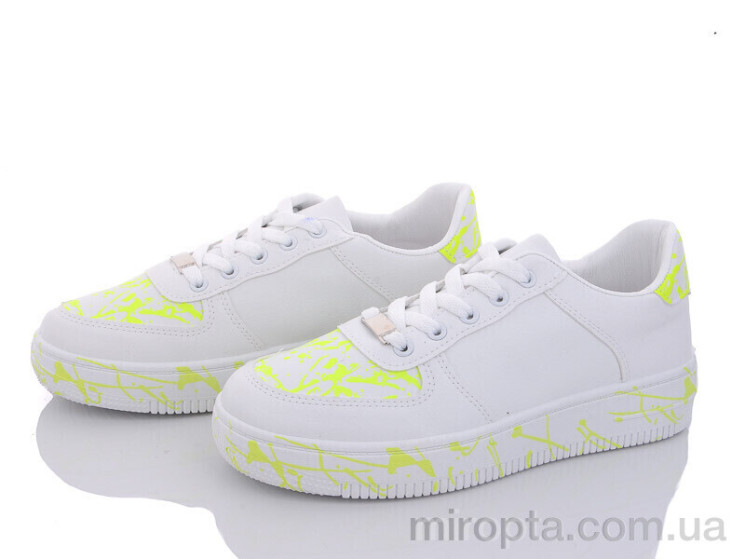 Кросівки 20-1005-3 white-green р: 36-41, в упаковці: 8 пар, купити тільки гуртом - 865997