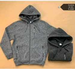 Спортивна кофта чоловіча, трикотаж, фліс, м.PL0224 (р. M-4XL) мікс кольорів, в упаковці 6 штук №335006