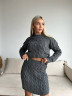 Костюм жіночий "двійка" (кофта+спідниця), м. 8005 (р. 42-46 універсальний) №703009 - OdessaSerg RN1553 (n) м. 8005
