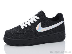 Кросівки HD75 (LAF1) black-silver р: 36-40, в упаковці: 8 пар, купити тільки гуртом