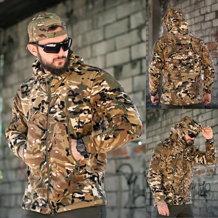 Батник чоловічий, фліс polartec (розмір: L-XXXL), в упаковці 4 штуки №339838 - Beretta SE847