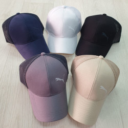 Бейсболка чоловіча "Puma" котон, сітка (р: 55-57,57-59,59-61) мікс кольорів, в упаковці 6 шт. №388163