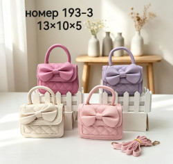 Сумка дитяча "193-3" шкірзам, лак (р: 13*10*5см) 4 кольори №389258