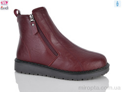 Черевики YK4147 red р: 37-42, в упаковці: 8 пар, купити тільки гуртом