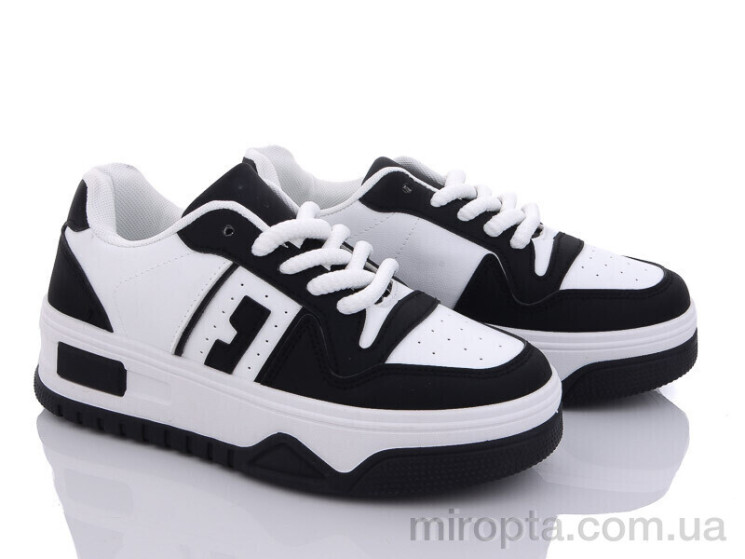 Кросівки 20-1017-1 black-white р: 36-41, в упаковці: 8 пар, купити тільки гуртом - 865998