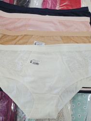 Труси жіночі, комбінований, (р. 8XL, 10XL, 12XL ), мікс кольорів, в упаковці 12 шт. №317639
