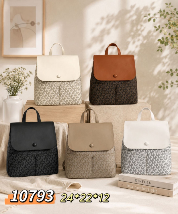 Рюкзак жіночий "10793" екошкіра (р: 24*22*12см) 5 кольорів №386282 - Enigma BE3610