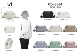 Сумка жіноча  м.CD 8394  штучна шкіра  (р: 24*17*10,5 см)  6 кольорів  №752146