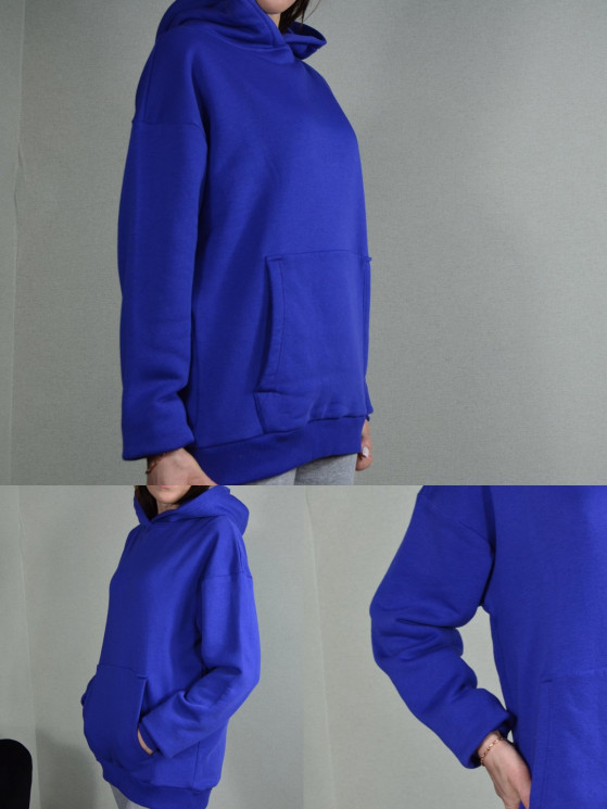 Толстовка унісекс OVERSIZE "30001" ( р. 44-52 )  №7500300 - Kazah SE821