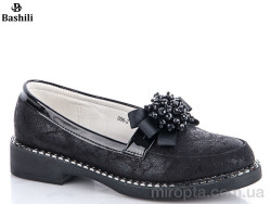 Туфлі 006-2 black р: 31-37, в упаковці: 8 пар, купити тільки гуртом