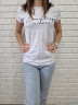 Футболка, р. S,M,L, коттон, 10 кольорів в упаковці 3 штуки №805957 - Dance WE1051