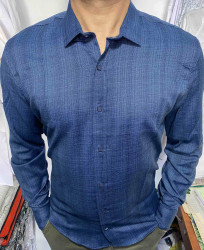 Сорочка No Brand р M-2XL Чоловіча S2970 blue