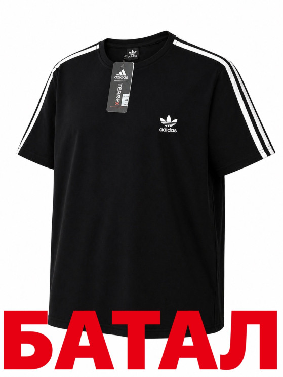 Футболка чоловіча "Adidas" комбінований (р: 2XL-6XL) в упаковці 5 шт. №384189 - AlexClothes SER2276