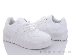 Кросівки 20-1017-2 white р: 36-41, в упаковці: 8 пар, купити тільки гуртом