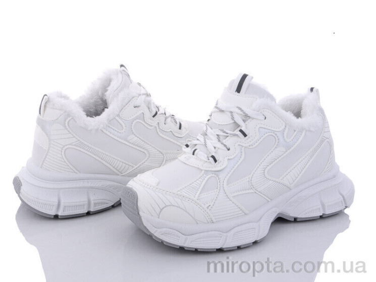 Кросівки 197-155 white р: 36-41, в упаковці: 8 пар, купити тільки гуртом - 897263