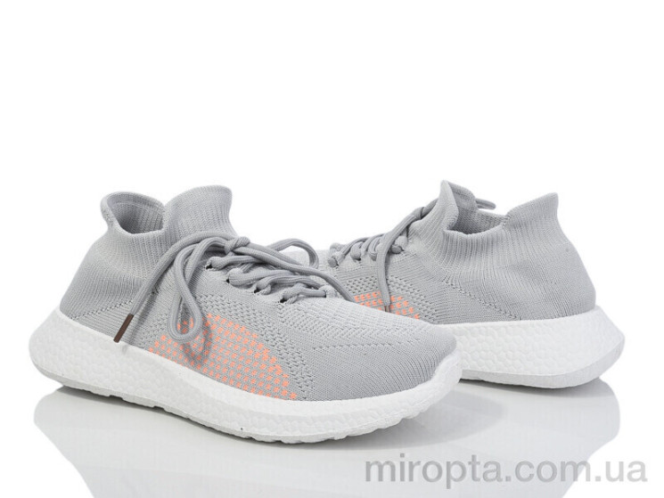 Кросівки 176-41 grey р: 36-40, в упаковці: 8 пар, купити тільки гуртом - 974395