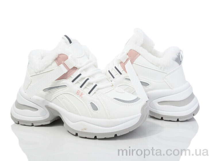Кросівки 20-1066-5 white-pink р: 36-41, в упаковці: 8 пар, купити тільки гуртом - 994441