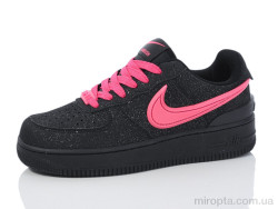 Кросівки HD75 (LAF1) black-pink р: 36-40, в упаковці: 8 пар, купити тільки гуртом