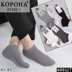 Шкарпетки чоловічі, бавовна, м.AY282-1 (р: 41-47), мікс кольорів, в упаковці 10 шт. №328138