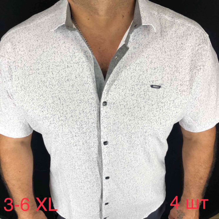Сорочка Paul Semih р 3XL-6XL Чоловіча Y1645 white - Nadiyka BG/PO2161-2162