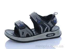Сандалі ZY015 grey р: 27-32, в упаковці: 8 пар, купити тільки гуртом