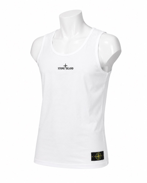 Майка чоловіча "Stone Island" комбінований (р: S-2XL) в упаковці 5 шт. №385028 - AlexClothes SER2276