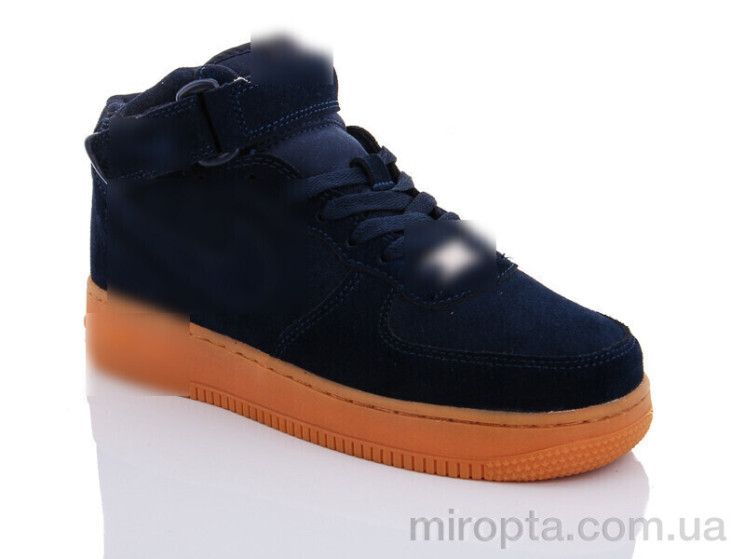 Кросівки S1506 navy замш р: 37-41, в упаковці: 8 пар, купити тільки гуртом - 425888